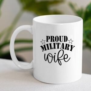 Proud Military Wife Coffee Mug